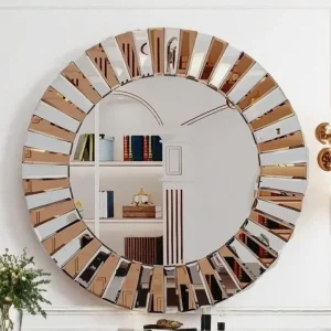 60/80CM Round Starburst  Wall Mirror