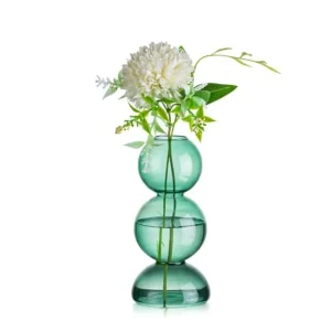Glass Vases for Flowers, Bud Vases for Decor,