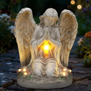 Solar Angel  Statue  Decorations